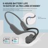 Open Ear Wireless Sport Bluetooth Headphones with Mic, Headset Earphone, Long Battery and Ultra-Lightweight