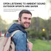 Open Ear Wireless Sport Bluetooth Headphones with Mic, Headset Earphone, Long Battery and Ultra-Lightweight