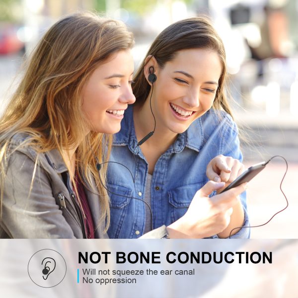 Open ear wired headphones