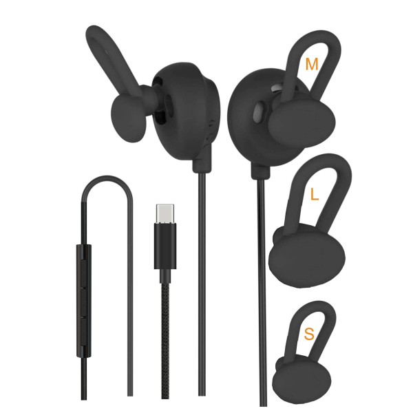 Open ear wired headphones